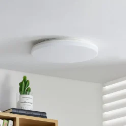 Prios Artin LED-loftlampe, sensor, rund, 33 cm