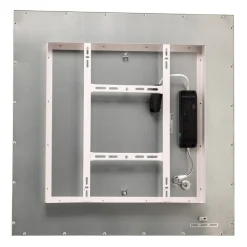 Prios Dinvoris LED-panel, CCT, 62 cm x 62 cm