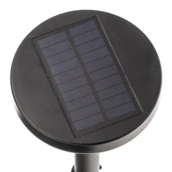 Prios Glenios LED-solcellelampe med jordspyd
