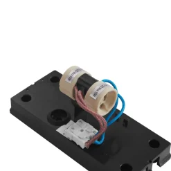 Prios Irfan udendørs væglampe rund hvid 15,5 cm