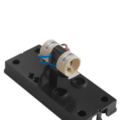 Prios Irfan udendørs væglampe kantet, sort 15,5 cm