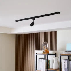 Prios Jardani spot til 1-fase skinne sort