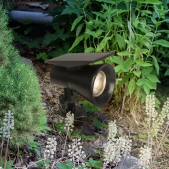 Prios Jostiras LED-solspotlight med jordspyd