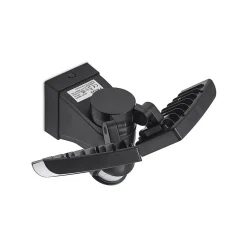 Prios Kalvito LED-solcellevægspot, sensor 2 lk