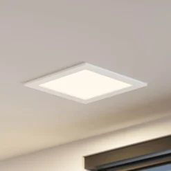 Prios LED-indbygningslampe Helina, hvid, 22 cm, 18 W, dæmpbar