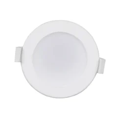 Prios LED-indbygningslampe Rida, sæt med 3, hvid, 19 cm, CCT, IP44