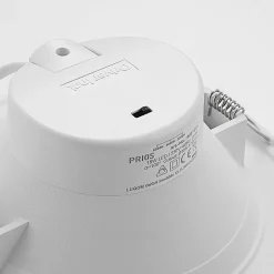 Prios LED-indbygningsspot Rida, hvid. Ø 19 cm, CCT, IP44