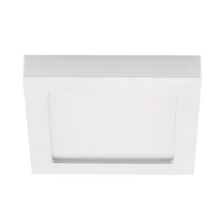 Prios LED-loftlampe Alette, hvid, 22,7 cm 24W, dæmpbar