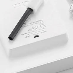 Prios LED-loftlampe Alette, hvid, 22,7 cm 24W, dæmpbar