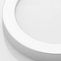 Prios LED-loftlampe Edwina, sølv, 25 cm, sæt med 2 stk