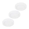 Prios LED-loftlampe Edwina, hvid, 12 cm sæt med 3 stk