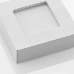 Prios LED-loftslampe Alette, hvid, 12,2 cm, dæmpbar