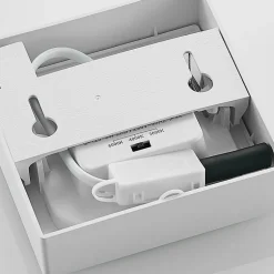 Prios LED-loftslampe Alette, hvid, 12,2 cm, dæmpbar