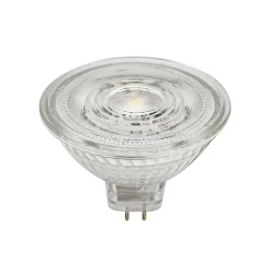 Prios LED-reflektor GU5.3 4.3W 345lm 36° klar 827 sæt med 5 stk