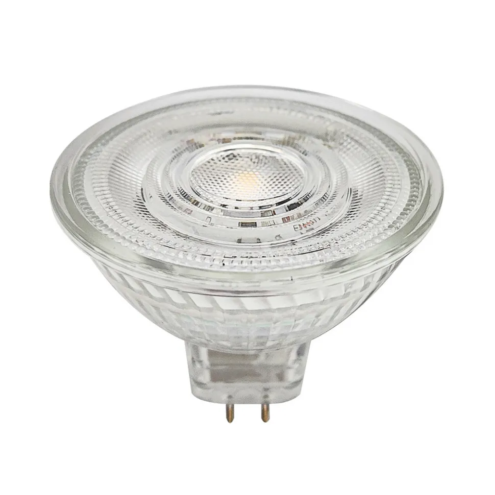 Prios LED-reflektorpære GU5.3 4,9W 500lm 36° klar 840