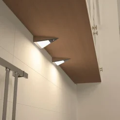 Prios Odia LED-underskabsbelysning, stål, 2 lyskilder.