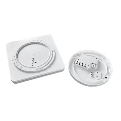 Pronto LED-loftlampe, kantet, 28 x 28 cm