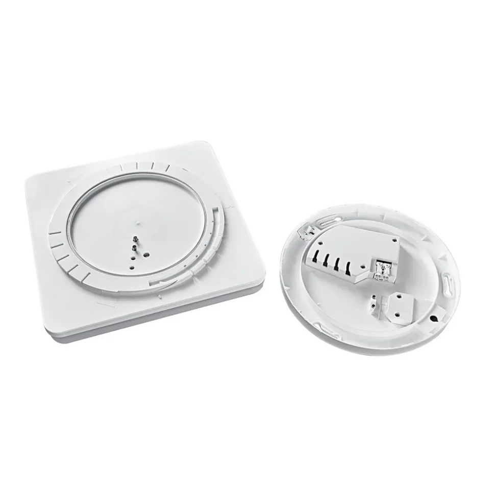 Pronto LED-loftlampe, kantet, 28 x 28 cm