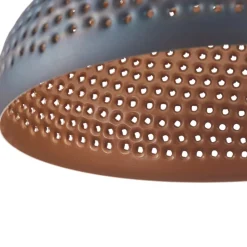 Punchray pendel med tre lys, tragtformet