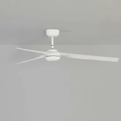 Punt M loftventilator, DC, 3 vinger, hvid