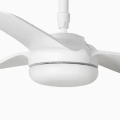Punt M loftventilator, DC, 3 vinger, hvid