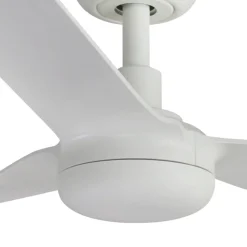 Punt M loftventilator, DC, 3 vinger, hvid