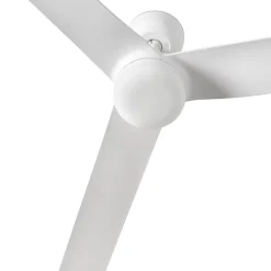 Punt M loftventilator, DC, LED-lampe, hvid