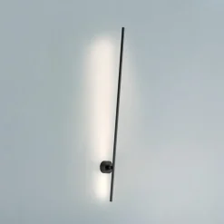 PURE Grafo LED-væglampe, sort