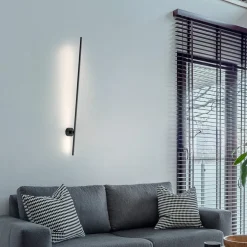 PURE Grafo LED-væglampe, sort