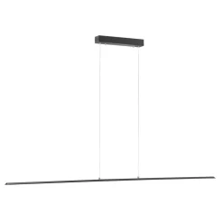 PURE LED hængelampe Lite, antracit, 160 cm, CCT, dæmpbar