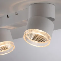 PURE Nola LED-loftlampe, 2 lyskilder, hvid