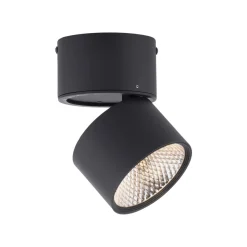 PURE Nola LED-loftlampe, 1 lyskilde, sort