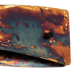 Quitani Baloria LED-væglampe, kulørt/oxideret