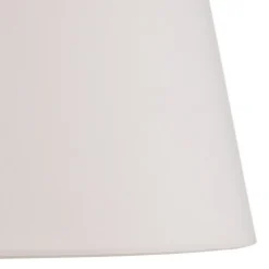 Quitani gulvlampe Reba, stativ, chintz hvid