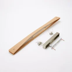 Quitani LED-pendel Lian, egetræ