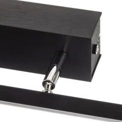 Quitani Niara LED-gallerilampe CCT sort anodisk