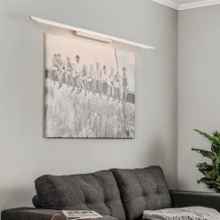 Quitani Niara LED-gallerilampe CCT aluminium anodiseret natur