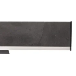 Quitani Zino LED-væglampe, 20W, skifer grå