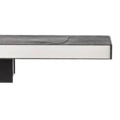 Quitani Zino LED-væglampe, 20W, skifer grå