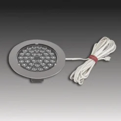 R 68-LED indbygningslampe i rustfrit stål