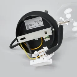 Radio designer-væglampe i sort