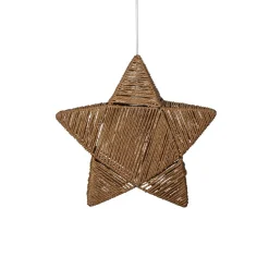 Rappe dekostjerne af papirsnører, hængende