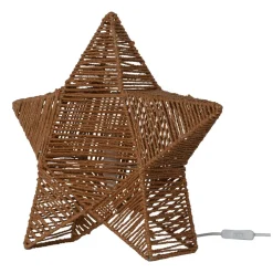 Rappe dekostjerne af papirsnører, stående