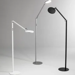Regina LED-gulvlampe, 1 lyskilde, hvid
