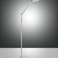 Regina LED-gulvlampe, 1 lyskilde, aluminium