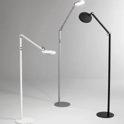 Regina LED-gulvlampe, 1 lyskilde, aluminium