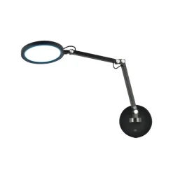 Regina LED-væglampe, sort, CCT, dæmpbar, justerbar