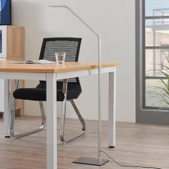 Resi LED-gulvlampe med dæmper, ideel til læsning