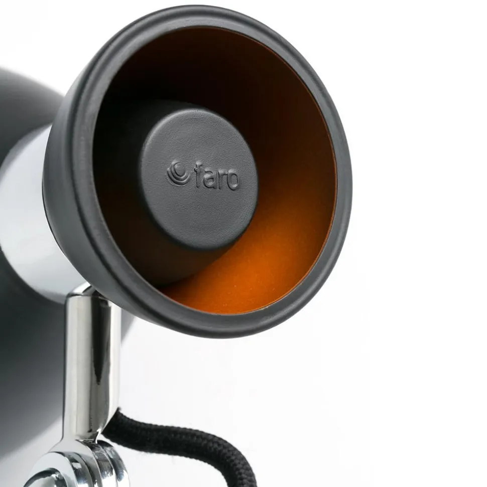 Retro - flot væglampe i sort