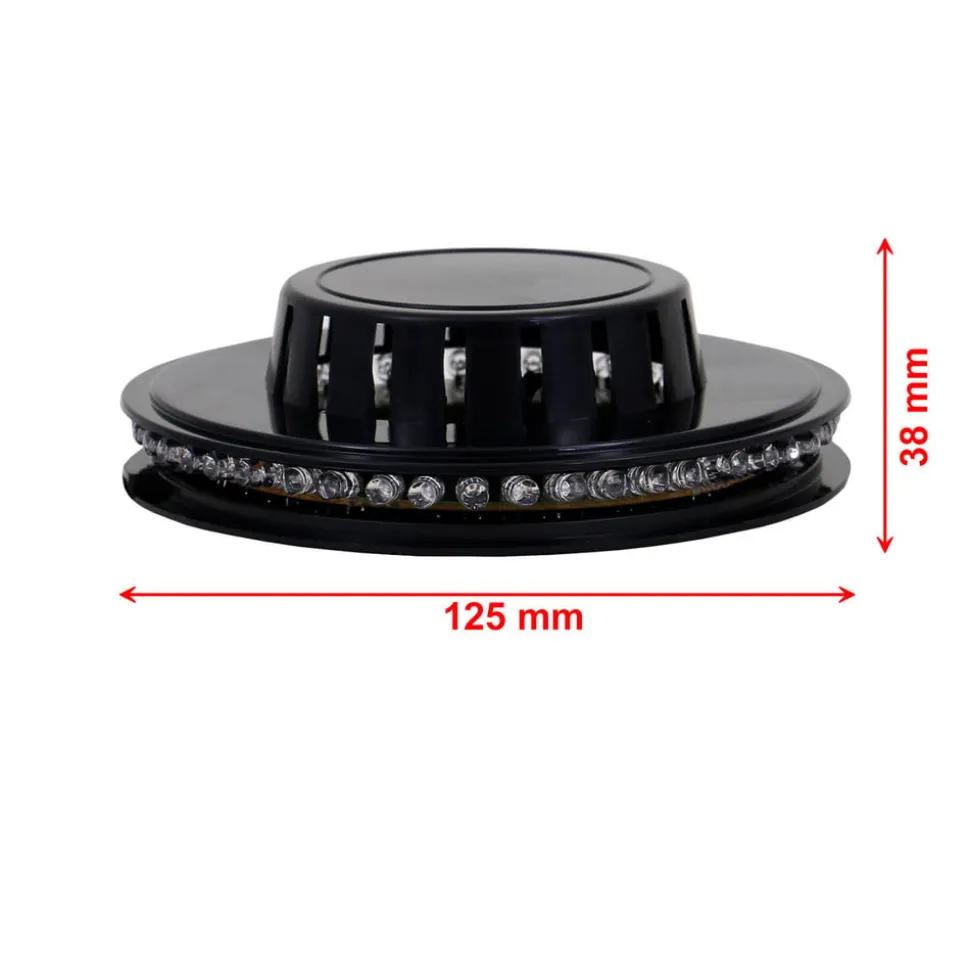 RGB LED-lyshjul - dekorativt lys med musiksensor